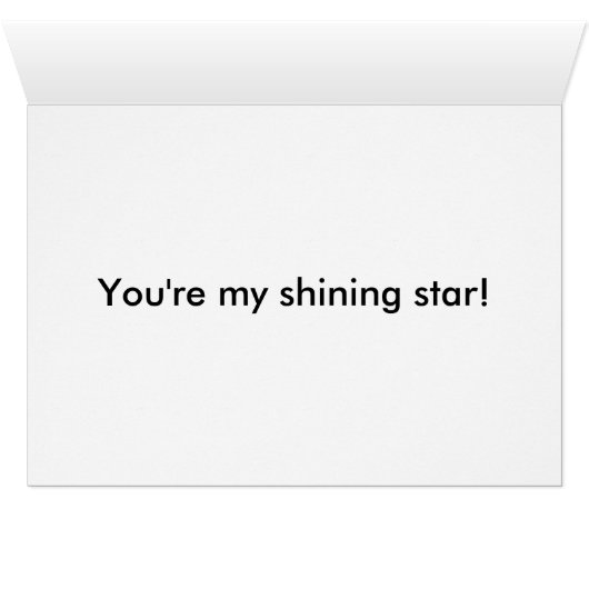 Shining Star Cards (Inside Horizontal (Bottom))
