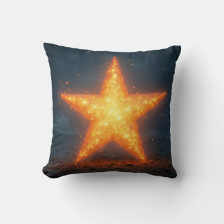 shining star cushion pillow