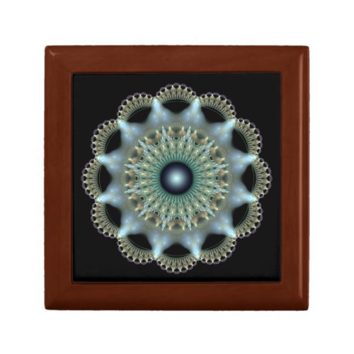 Shining star fractal ornament gift box