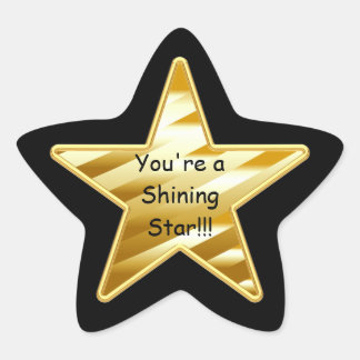 Shining Star Star Sticker