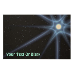 Shining Star Wood Wall Art