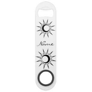 Shining Sun Crescent Moon Thunder_Cove Bar Key
