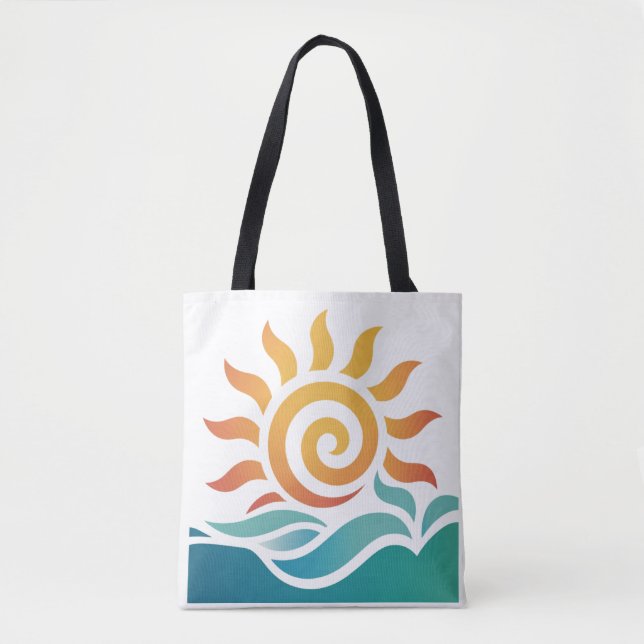 Shining Sun Tote Bag (Front)