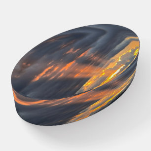 Shining through paperweight