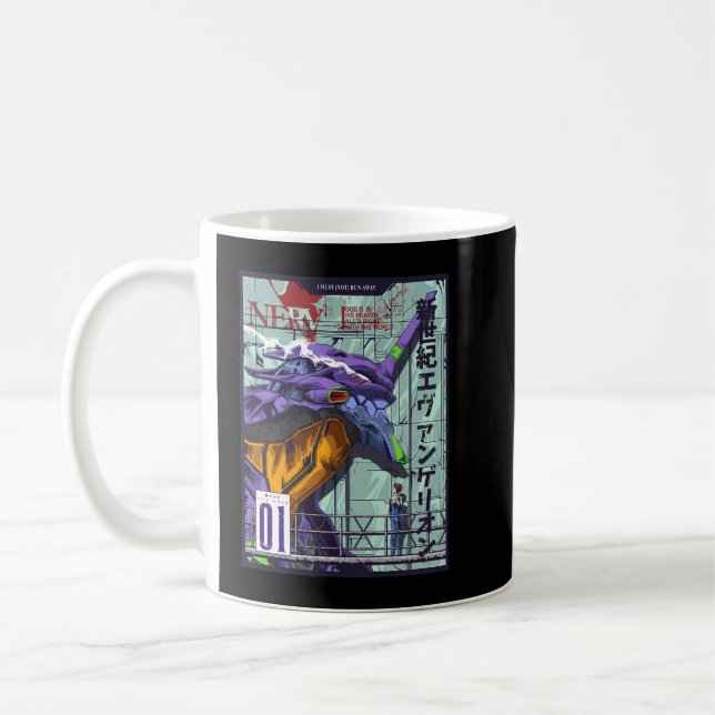 Shinji Ikari - Evangelion Classic Coffee Mug (Left)