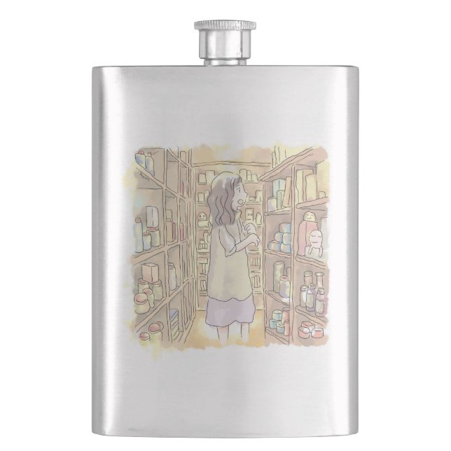 Shinji Sasai Flask (Front)