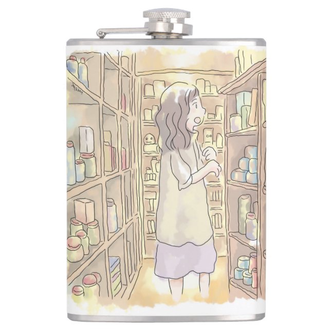 Shinji Sasai Flask (Front)