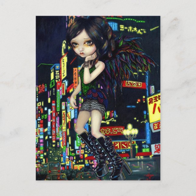 "Shinjuku Angel" Postcard (Front)