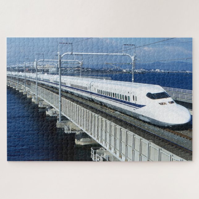 Shinkansen Flexible Jigsaw Puzzle (Horizontal)