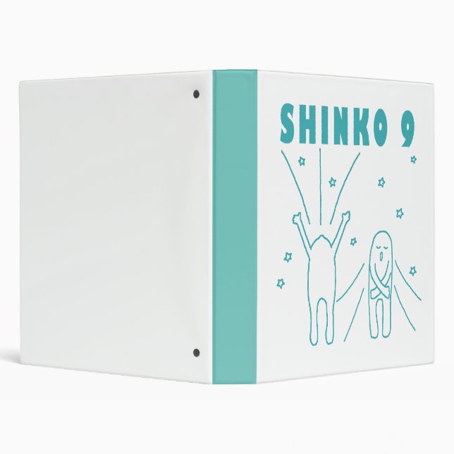 "Shinko 9" Deep Breathing 3 Ring Binder (Background)