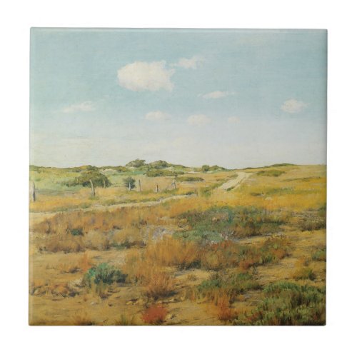 Shinnecock Hills by William Merritt Chase Ceramic Tile