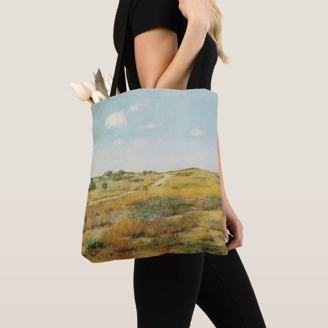 Shinnecock Hills by William Merritt Chase Tote Bag (Close Up)