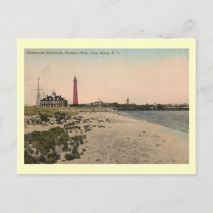 Shinnecock Lighthouse, Long Island Vintage Postcard