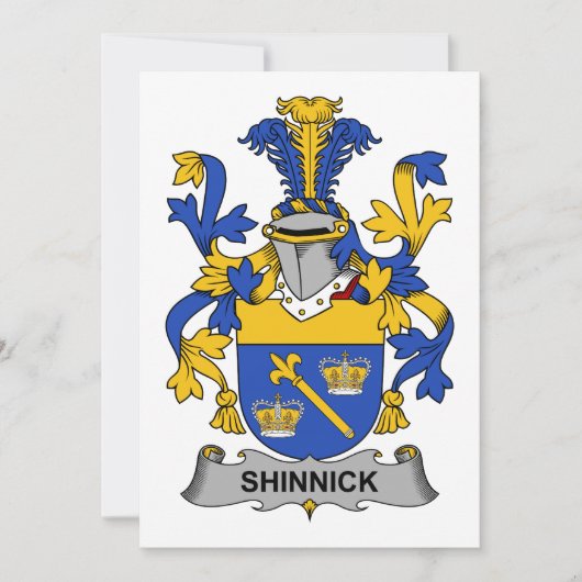 Shinnick Family Crest (Front)