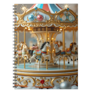 shinning carousel notebook