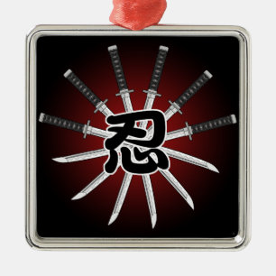 Shinobi Metal Ornament