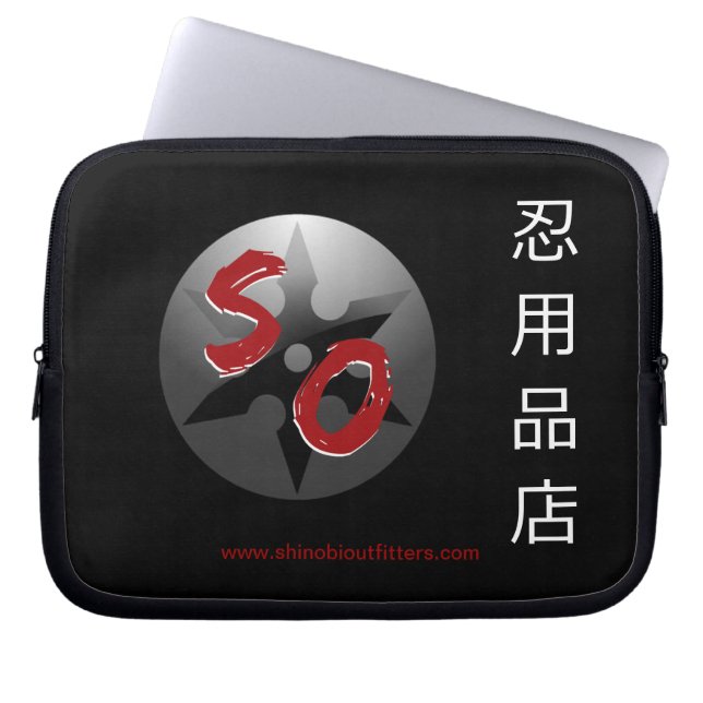 Shinobi Outfitters Laptop/Netbook Sleeve (Front)