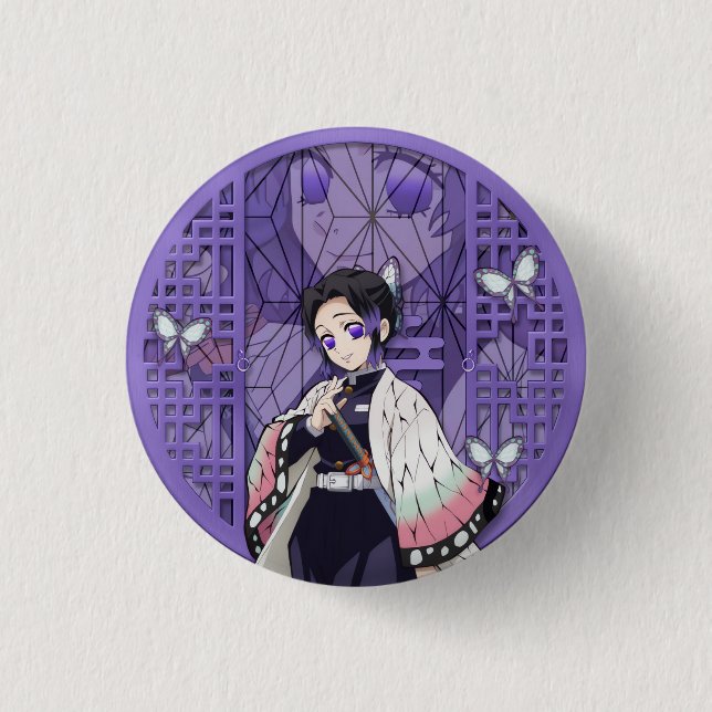 Shinobu Kocho Button (Front)