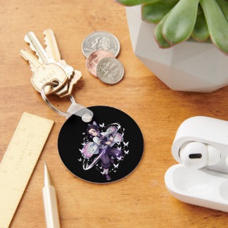 Shinobu Kocho Insect Hashira - Butterfly Dance Ani Keychain
