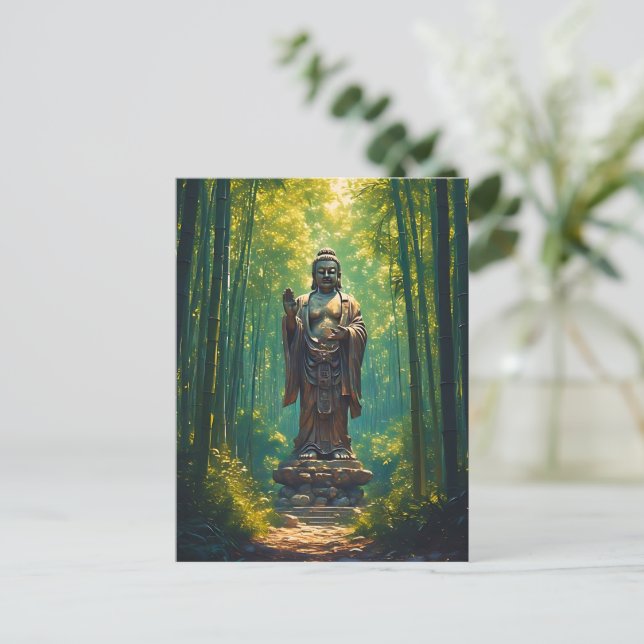 Shinrin no Hotoke (Buddha of the Forest) Postcard (Standing Front)