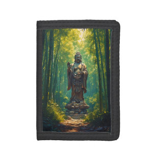 Shinrin no Hotoke (Buddha of the Forest) Tri-fold Wallet