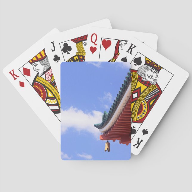 Shinto Shrine Roof Poker Cards (Back)
