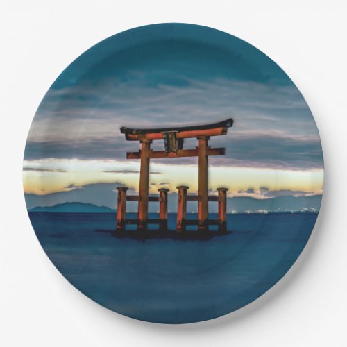 Shinto Shrine_Torii_Japanese Gate Paper Plates