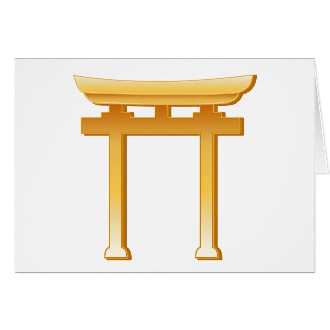 Shinto Symbol  (Front Horizontal)