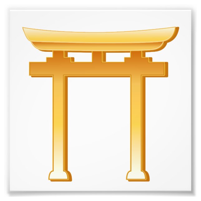 Shinto Symbol Photo Print (Front)