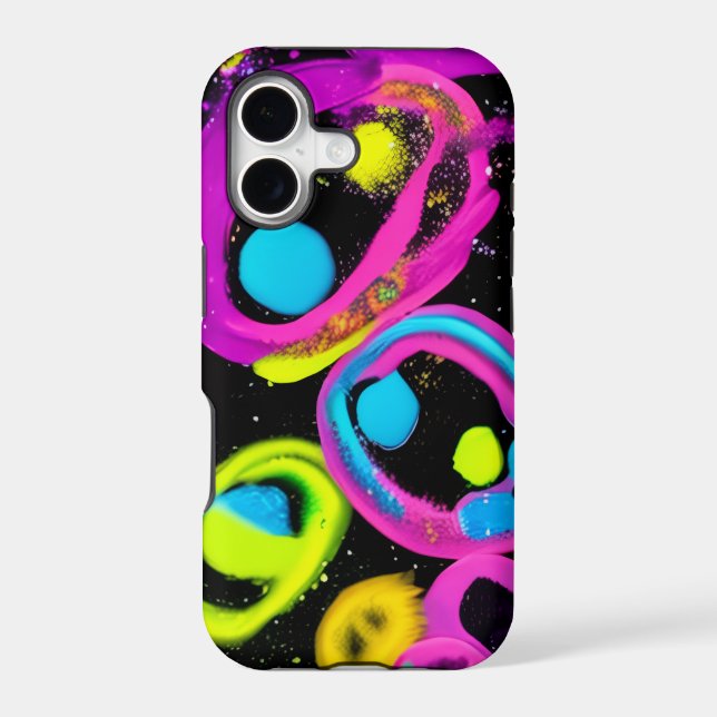 shiny Abstract art Case-Mate iPhone Case (Back)