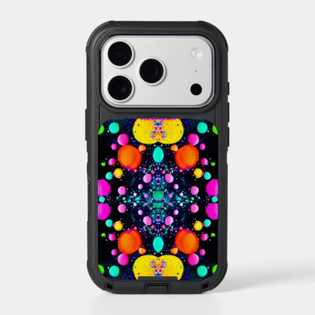 shiny Abstract art Otterbox iPhone Case (Back)