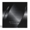 Shiny Black Metallic Brushed Aluminum Look