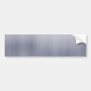 Shiny Brushed Aluminum Textured Bumper Sticker