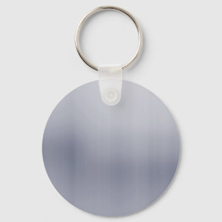 Shiny Brushed Aluminum Textured Keychain