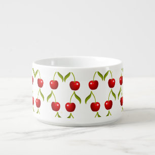Shiny Cherries Pattern Bowl