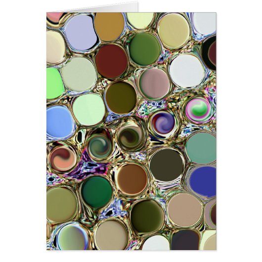 Shiny Circles Cards (Front)
