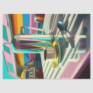 Shiny Diner Morning Coffee Tissue Paper