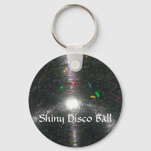 Shiny Disco Ball Keychain