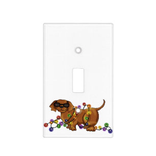 Shiny Dog Light Switch Cover