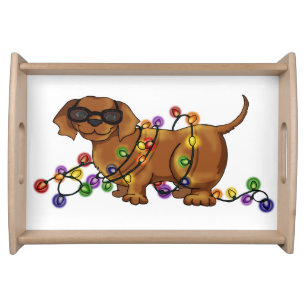 Shiny Dog Serving Tray