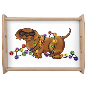 Shiny Dog Serving Tray