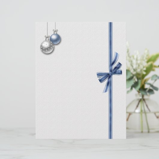 Shiny Elegant Christmas Balls (Standing Front)