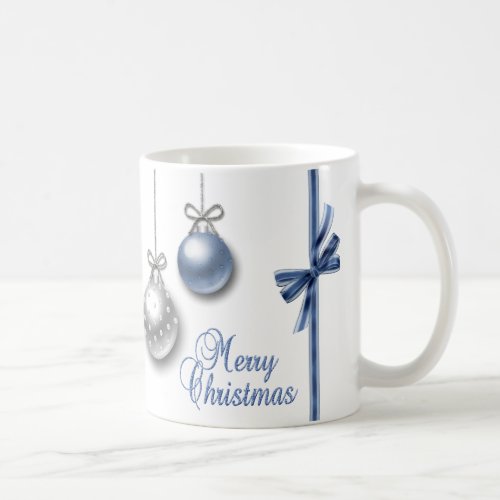 Shiny Elegant Christmas Balls Coffee Mug