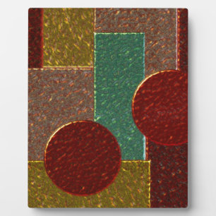 Shiny Emalie pattern Plaque