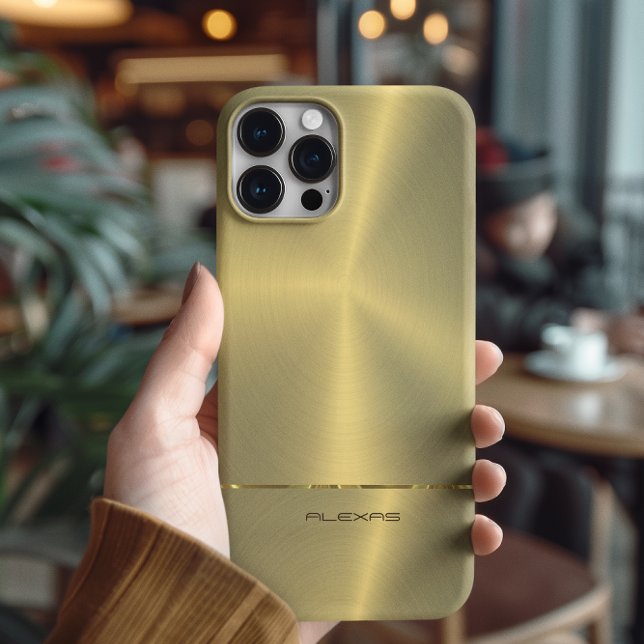 Shiny faux gold Case-Mate iPhone case (Creator Uploaded)