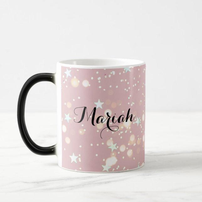 Shiny Feminine Chic Style Color Morph Mug (Left)
