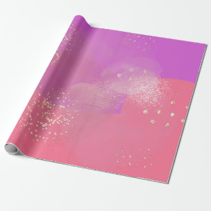 Shiny Feminine Chic Style Wrapping Paper
