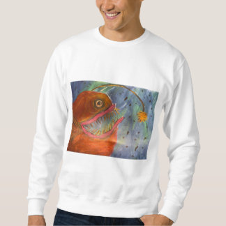 Shiny fish apparel sweatshirt