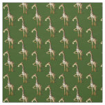 Shiny Giraffe Fabric