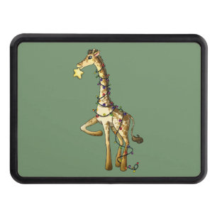 Shiny Giraffe Hitch Cover